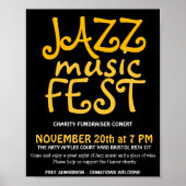 Jazz music fest poster (Vorne)