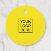 Jazz Music Festival Logo hinzufügen Geschenkanhänger (Rückseite)