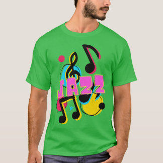Jazz Music Funk Soul Musiker Kunst T-Shirt