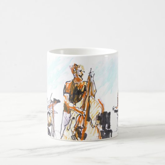 jazz music group kaffeetasse (Mittel)