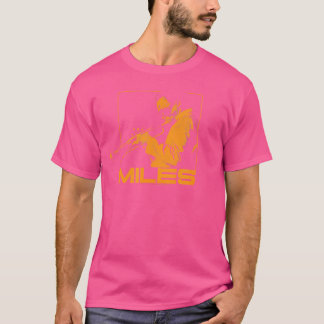 Jazz Music Orange Square T-Shirt