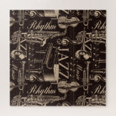 Jazz Music Pattern Puzzle (Horizontal)