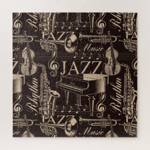 Jazz Music Pattern Puzzle