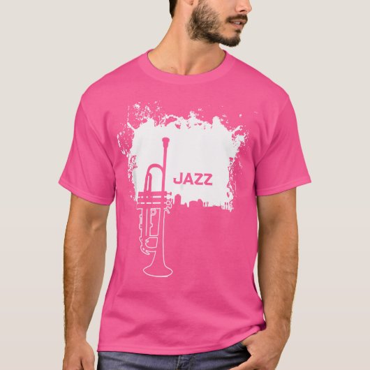 Jazz Music Player T-Shirt (Vorderseite)