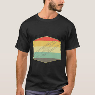 Jazz Music Retro Trombone T - Shirt