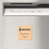 Jazz Music Sprichwort Magnet (In Situ (Geschirrspüler))