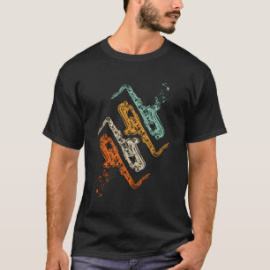 Jazz Musician Gift Marching Band Musikinstrument T-Shirt