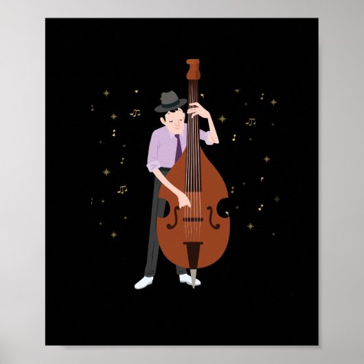 Jazz Musician Jazz Band Lover Poster (Vorne)
