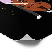 Jazz Musician Jazz Band Lover Poster (Ecke)