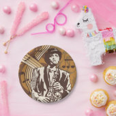 Jazz Musician Pappteller (Party)