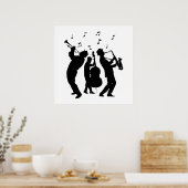 Jazz Musicians Poster (Küche)