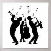 Jazz Musicians Poster (Vorne)