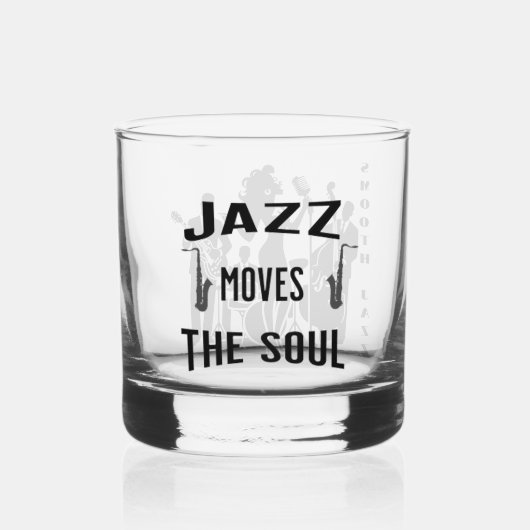 Jazz/Musik/Club/Trinkbehälter Set Whiskey Glass Whiskyglas (Rückseite)