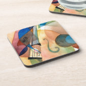 Jazz-Musik-Malerei "Bassline " Untersetzer (Linke Seite)