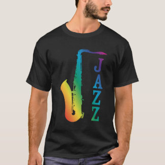 Jazz-Musik Saophon lustig T-Shirt