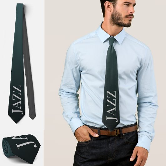 Jazz-Musikband passend Krawatte Klassik Black Kraw