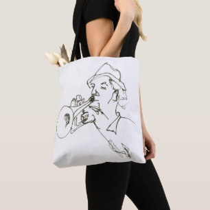 Jazz-Musikliebhaber Trompeter Tasche