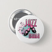 Jazz-Mutter Tap Dancing Button (Vorne & Hinten)