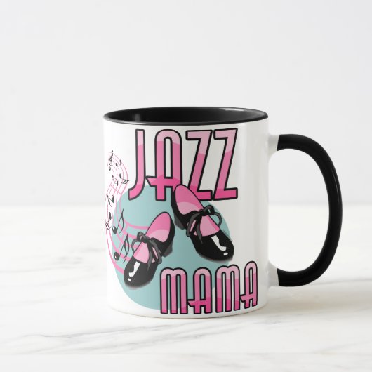 Jazz-Mutter Tap Dancing Tasse (Rechts)