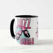 Jazz-Mutter Tap Dancing Tasse (Vorderseite Links)