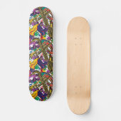 Jazz - neues Orleasn Mardis Gras Skateboard (Vorderseite)