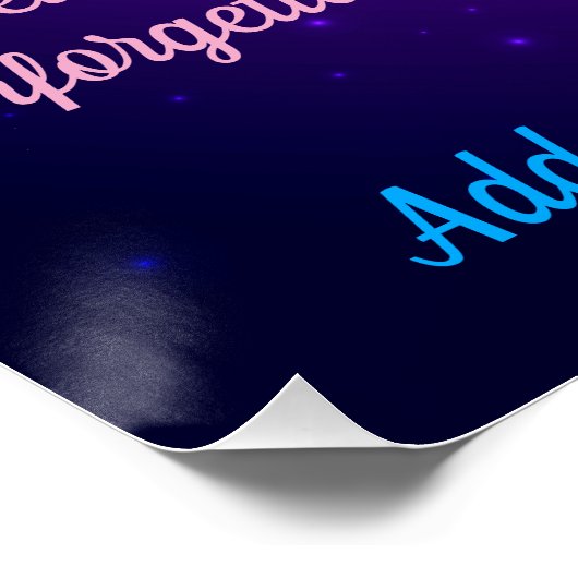 Jazz Night Poster (Ecke)