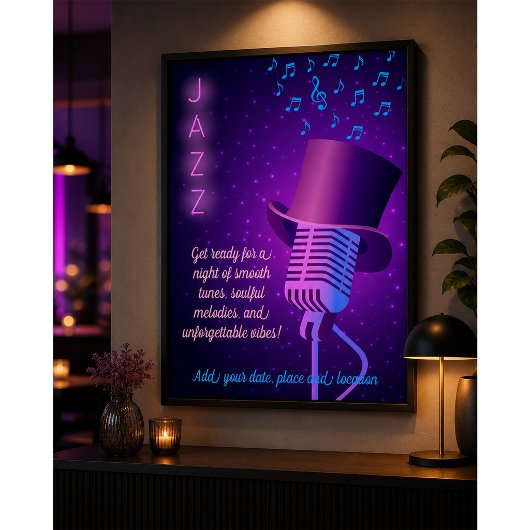Jazz Night Poster