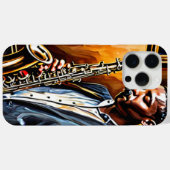 Jazz Nite Case-Mate iPhone Hülle (Rückseite (Horizontal))