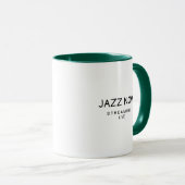 Jazz Now Music Coffee Tasse (VorderseiteRechts)