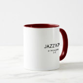 Jazz Now Music Coffee Tasse (VorderseiteRechts)