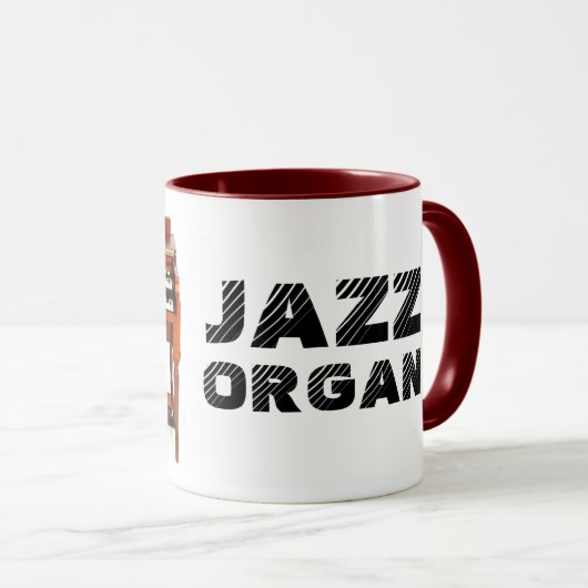Jazz Organ Tasse (VorderseiteRechts)