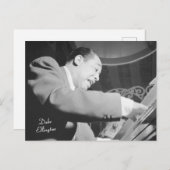 Jazz Pianist Duke Ellington Postkarte (Vorne/Hinten)