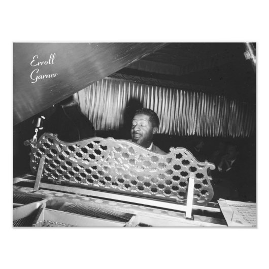Jazz Pianist Erroll Garner Fotodruck (Vorne)