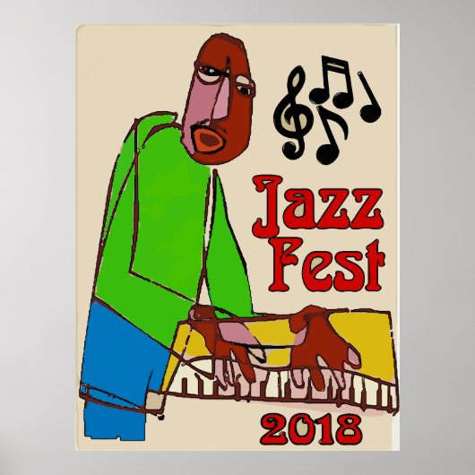 Jazz Piano 2018 Poster (Vorne)