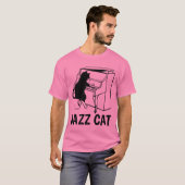 JAZZ PIANO CAT-T - Shirt (Vorne ganz)