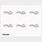 Jazz Piano Runder Aufkleber (Blatt)