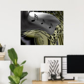 Jazz Poster (Heimbüro)