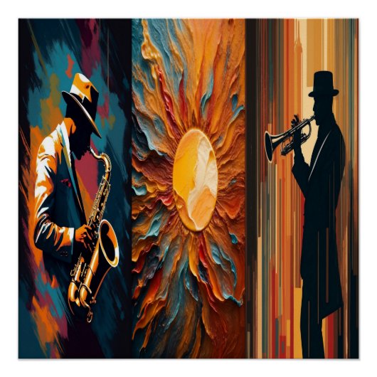 Jazz Poster (Vorderseite)