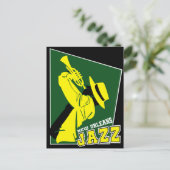Jazz Postkarte (Stehend Vorderseite)