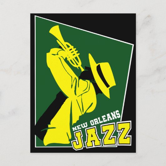 Jazz Postkarte (Vorderseite)