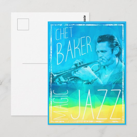Jazz Postkarte (Vorne/Hinten)