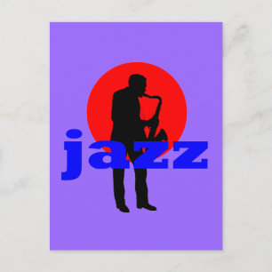 Jazz Postkarte