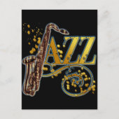 JAZZ POSTKARTE (Vorderseite)