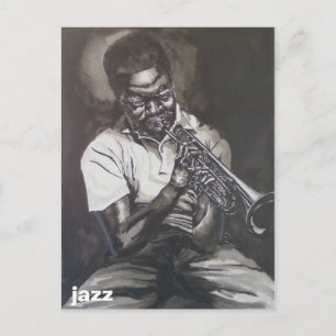 Jazz Postkarte