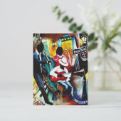 Jazz purse.jpg postkarte (Stehend Vorderseite)