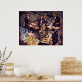 Jazz Quartet Poster (Küche)