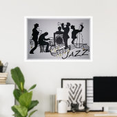 Jazz Quartet Poster (Heimbüro)
