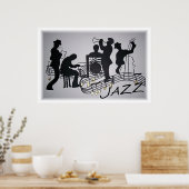 Jazz Quartet Poster (Küche)