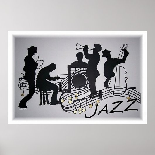 Jazz Quartet Poster (Vorne)