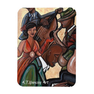 Jazz-Quartett erstklassiger Flexi Magnet